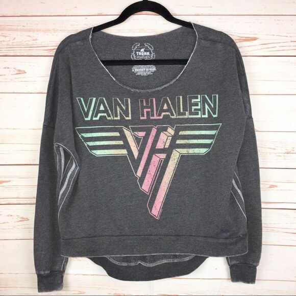 Gray Off-Shoulder Women's Top - Picture 2 of 8